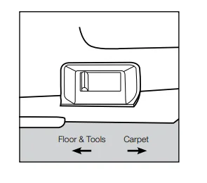 Simplicity vacuum floor type settings